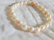 Load image into Gallery viewer, Pearl Strand Bracelet (Classic Pink/Peach)